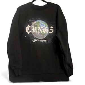CHNGE Black Earth Graphic Crewneck Sweater